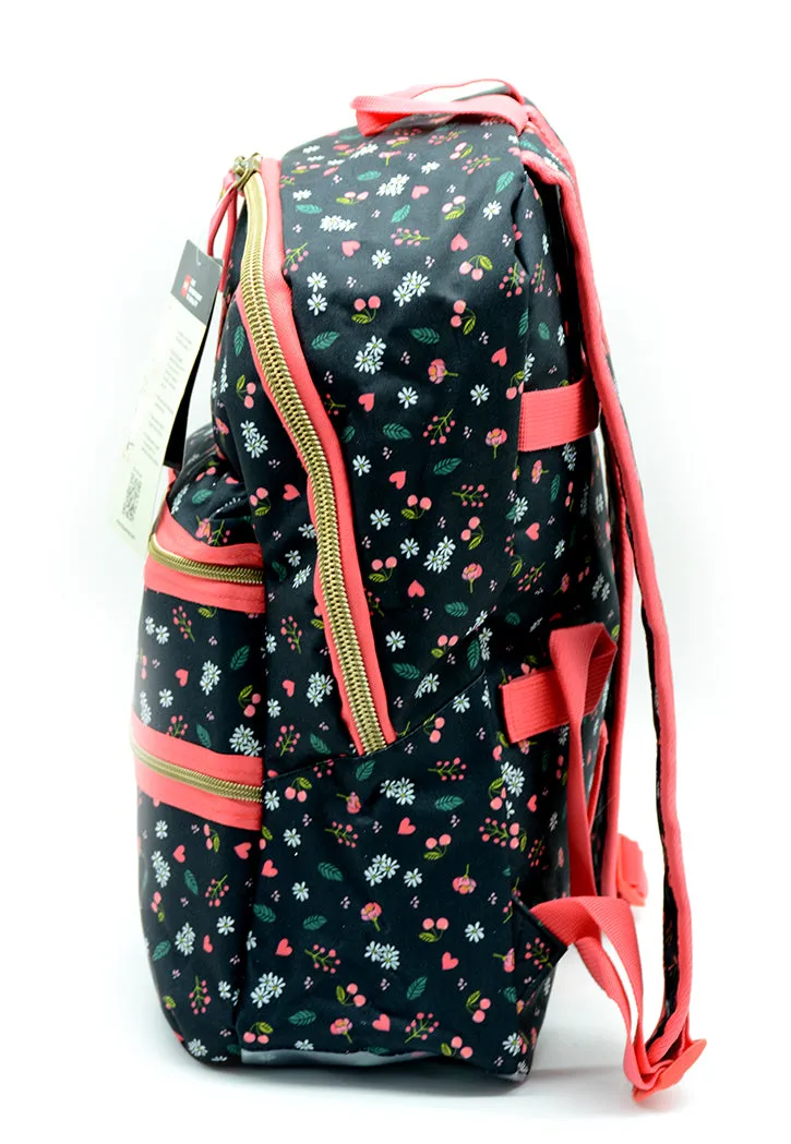 حقيبة ظهر مدرسية مقاس 17 MIQUELRIUS MR BACKPACK W/3 COMPARTMENT 17"-MOCHILA GRANDE SAKURA MR