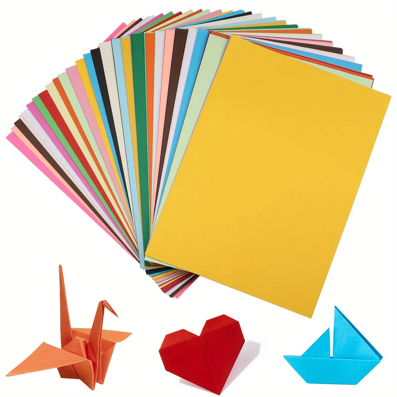 100Sheet Multicolor A4 Paper Perfect for Printing Crafts  Origami