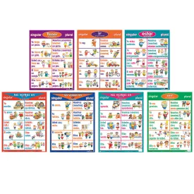 #56517 VERB POSTERS SPANISH