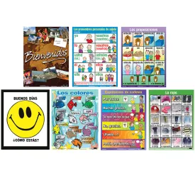 #56523 ESSENTIAL CLSS POSTERS ST 2 SPANISH