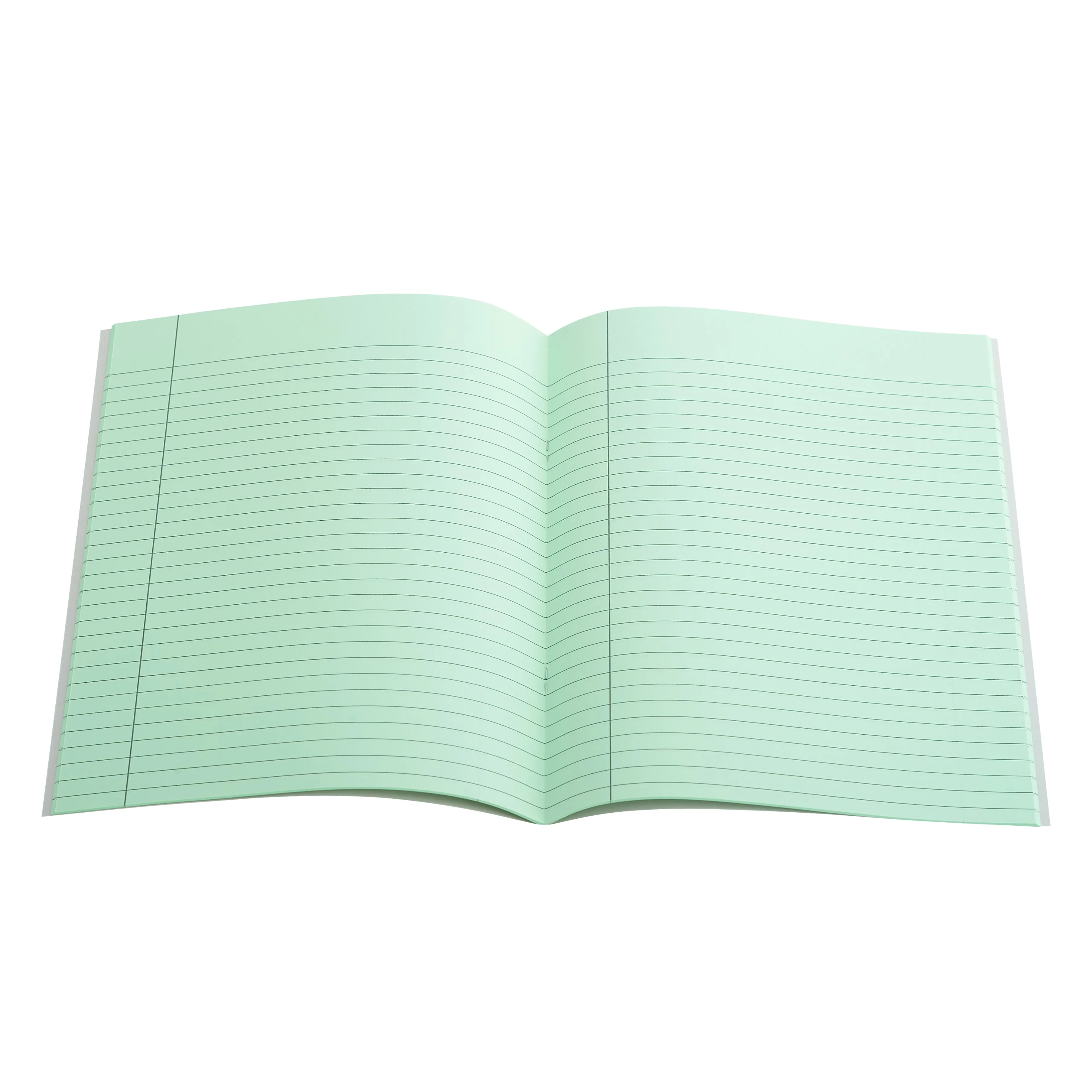 A5 (9" x 7") - 7mm Lined Tinted Paper - Exercise Book (Grey Cover)