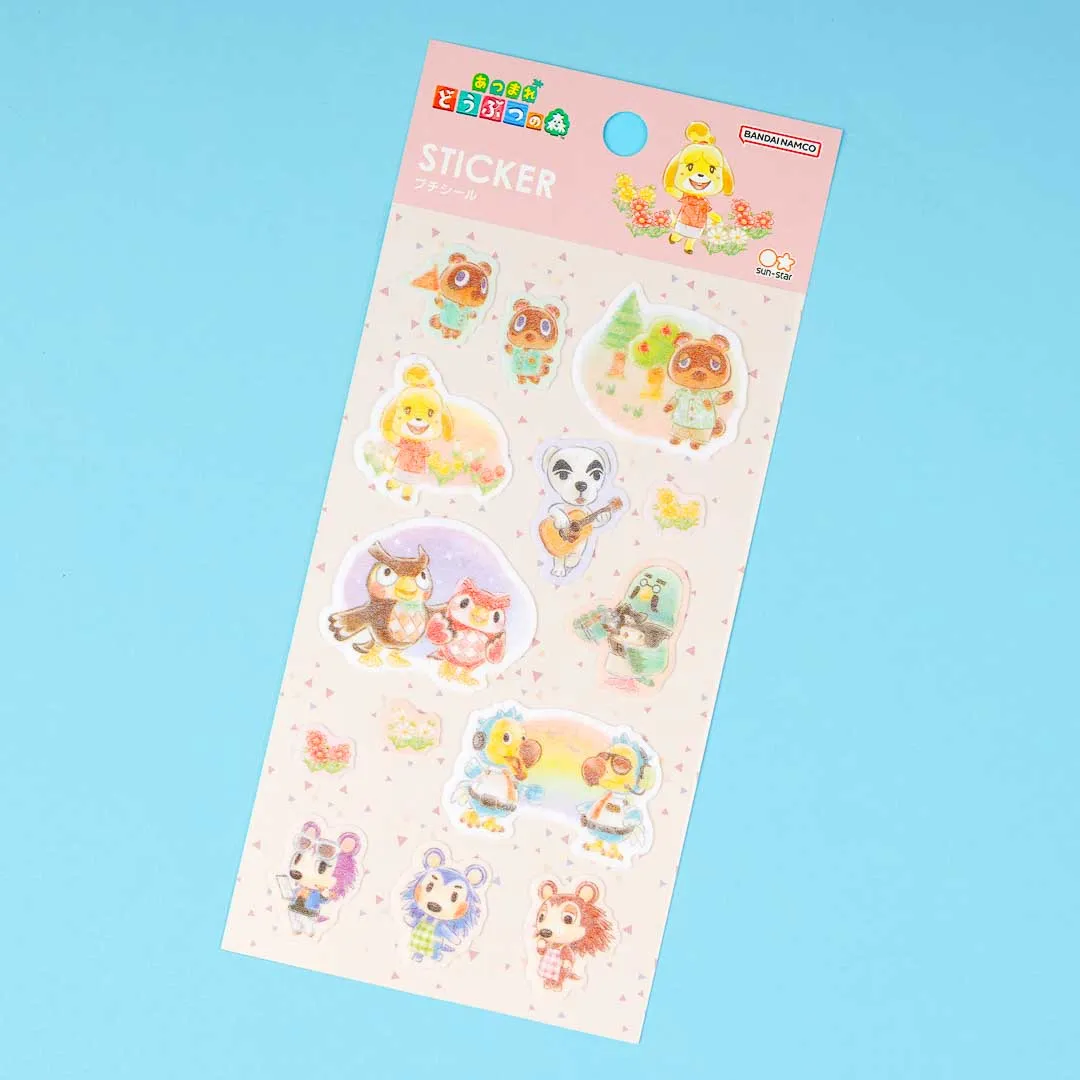 Animal Crossing Fabric Stickers