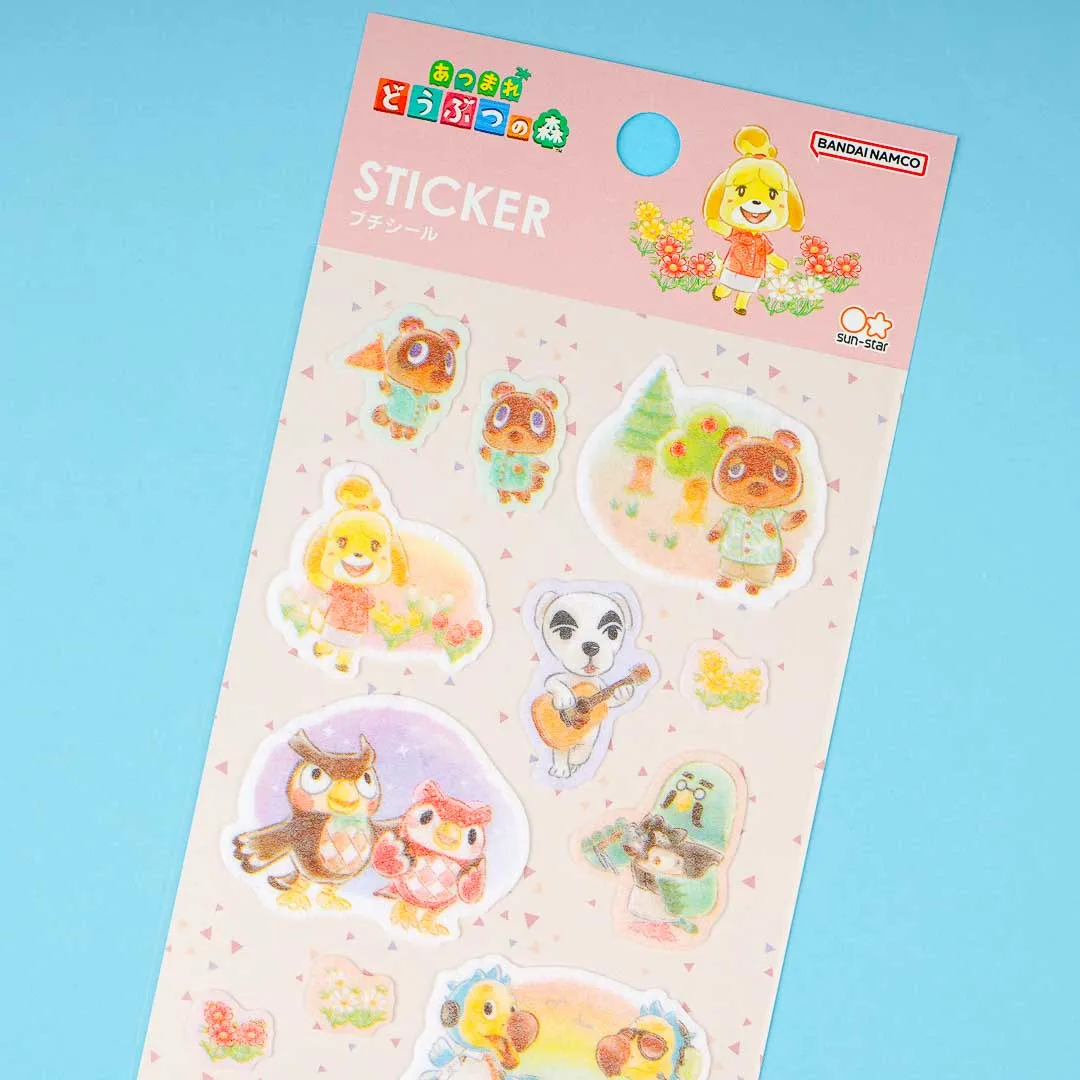 Animal Crossing Fabric Stickers