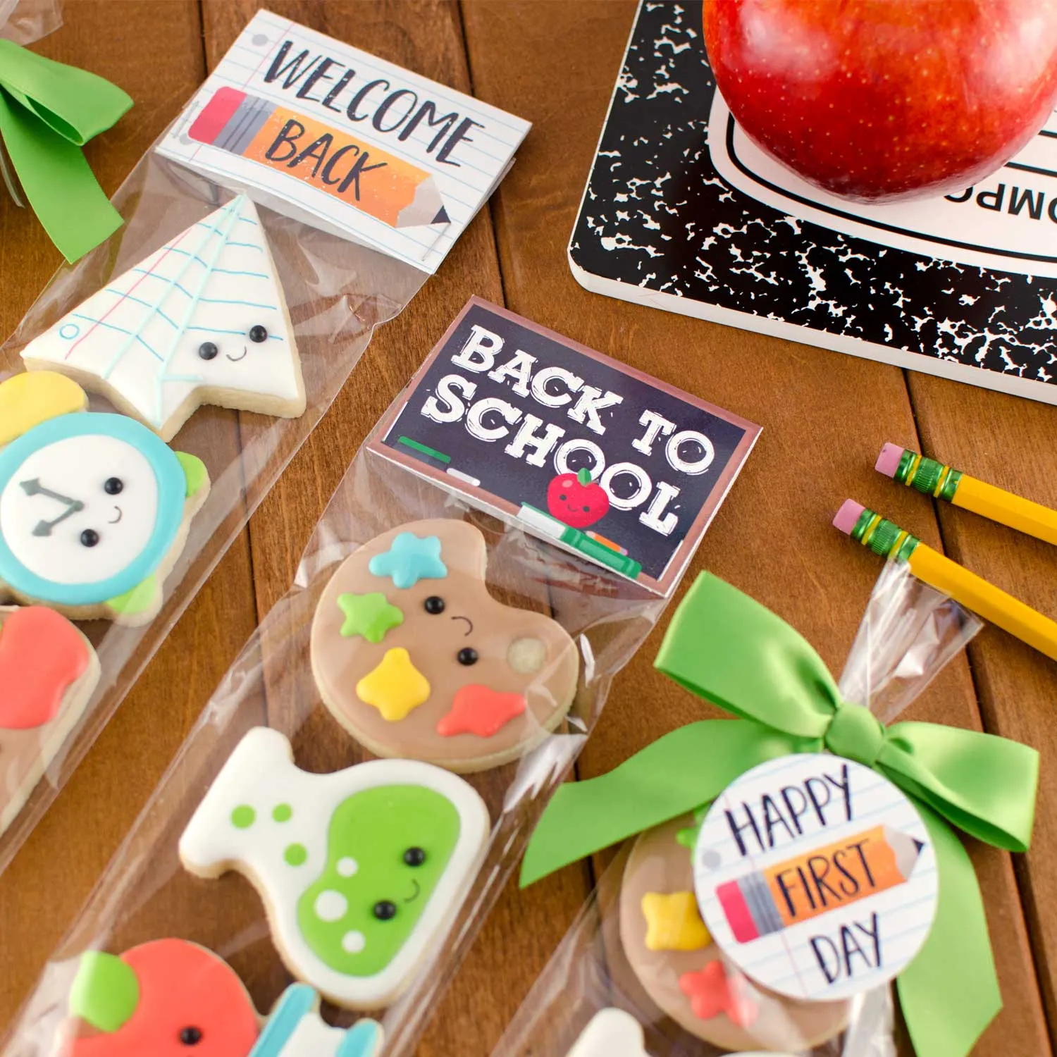 Back to School - Instant Download Printable Bag Topper