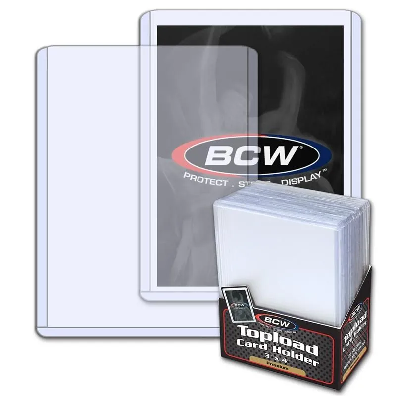 BCW Toploaders - Pack of 20