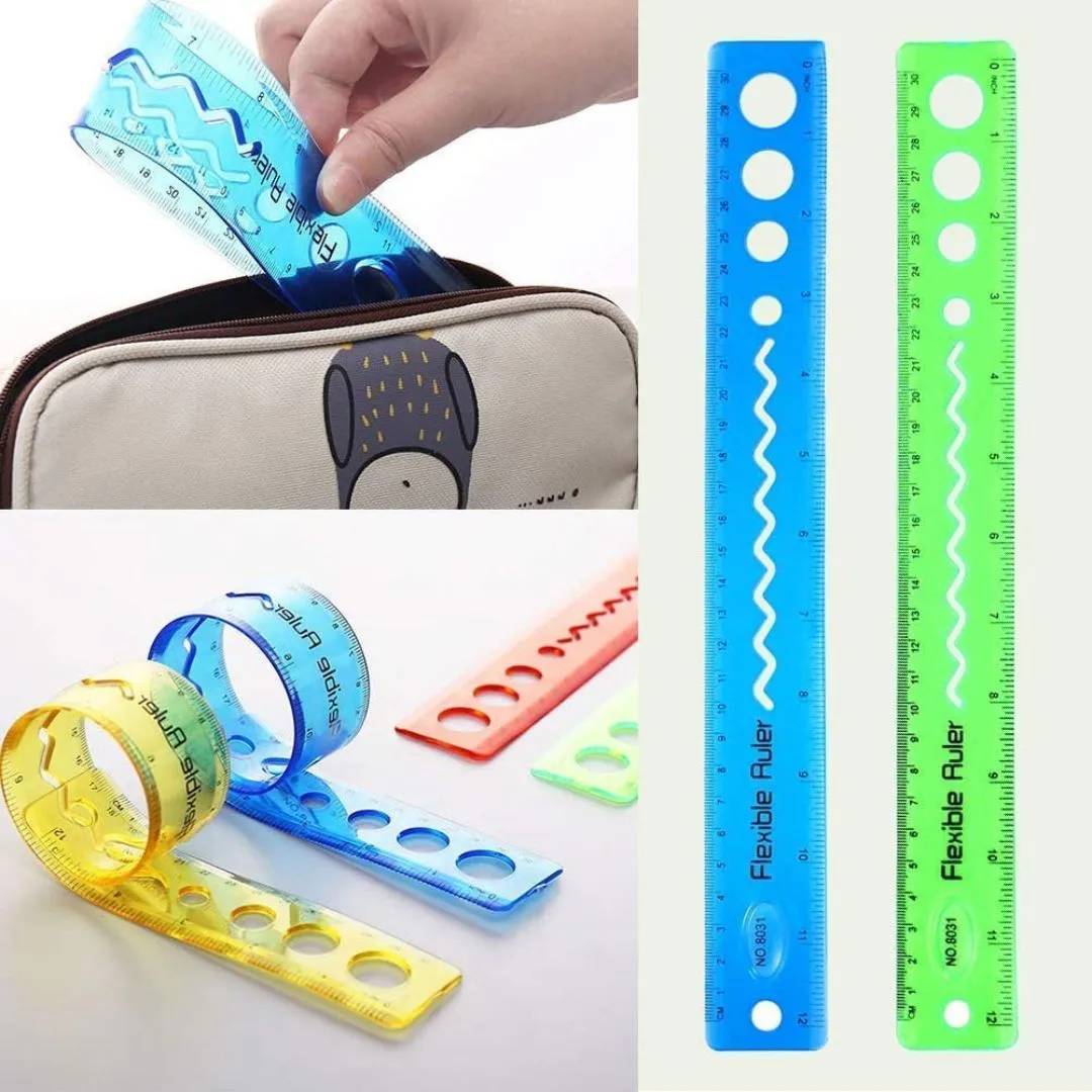 Bendable Flexible Ruler - 30cm ( Pack of 1 )