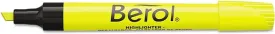 Berol Sanford 64324 Highlighter, Chisel Tip, Fluorescent Yellow, 12 Each/DZ