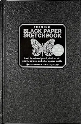 Black Paper Premium Sketchbook