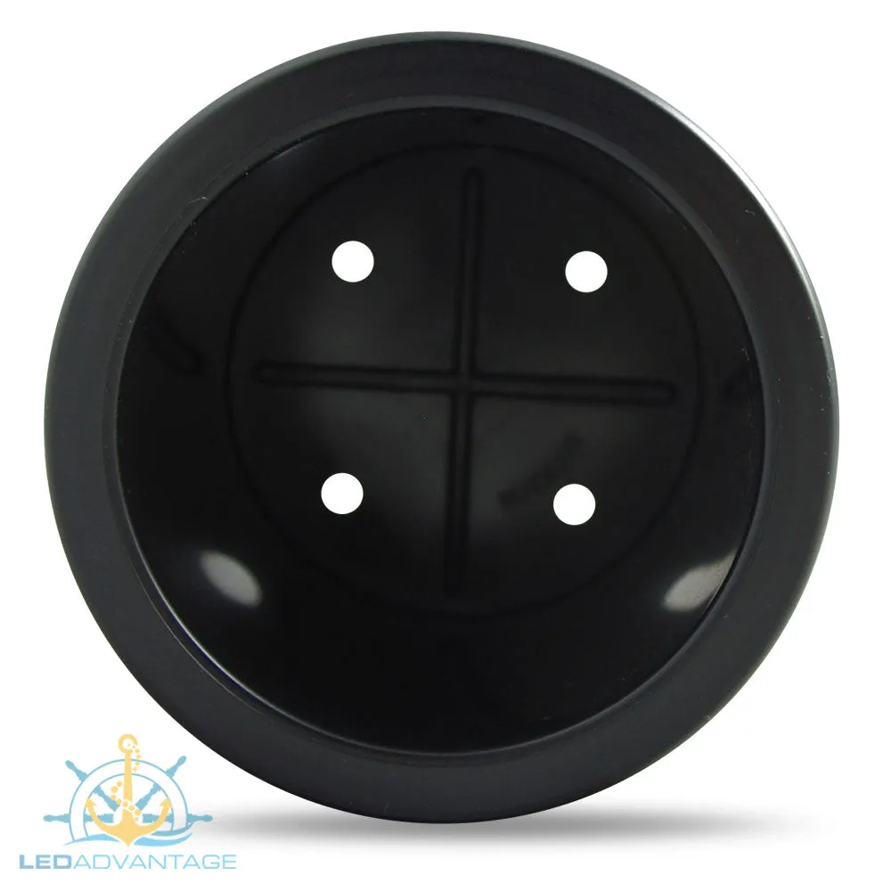 Black Standard Size Recessed Drink Holder