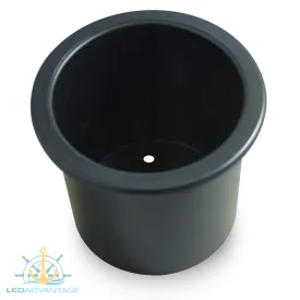 Black Standard Size Recessed Drink Holder