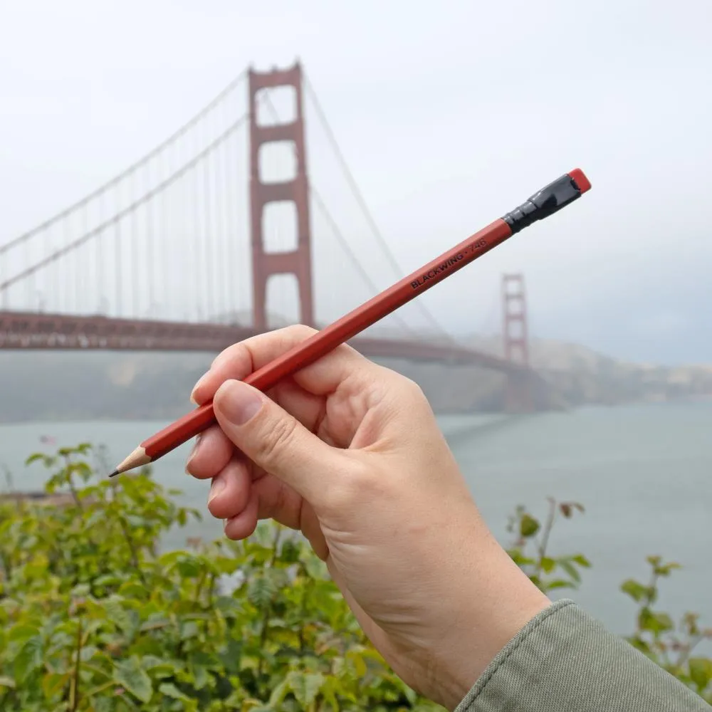 Blackwing Palomino Pencils 12pk - Volume 746: Golden Gate Bridge