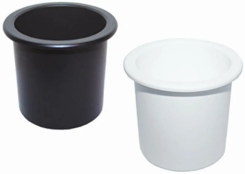 BOAT DRINK HOLDERS - STANDARD RECESSED BLACK RWB464