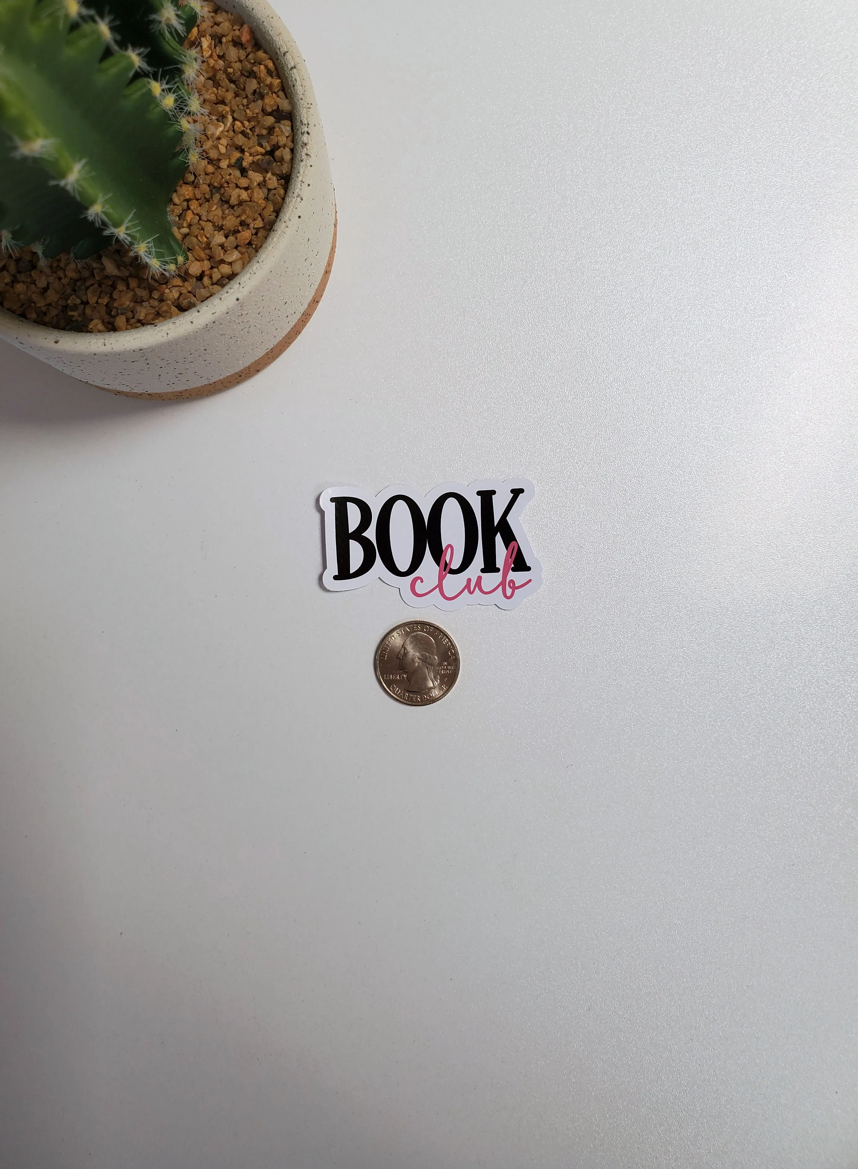 Book Club Text Sticker