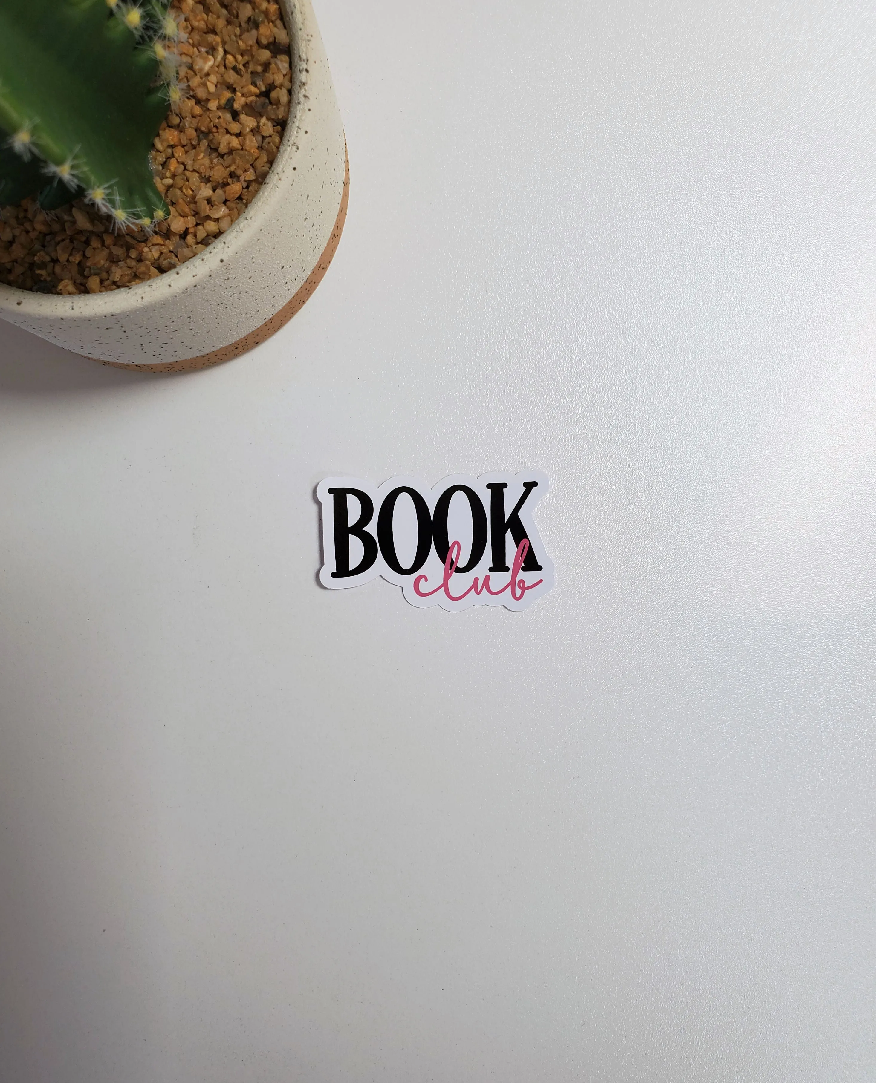 Book Club Text Sticker