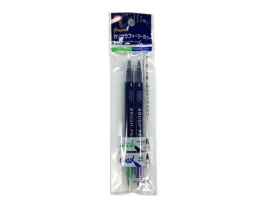 Calligraphy Double Pen Brush Square Core Navy/Green