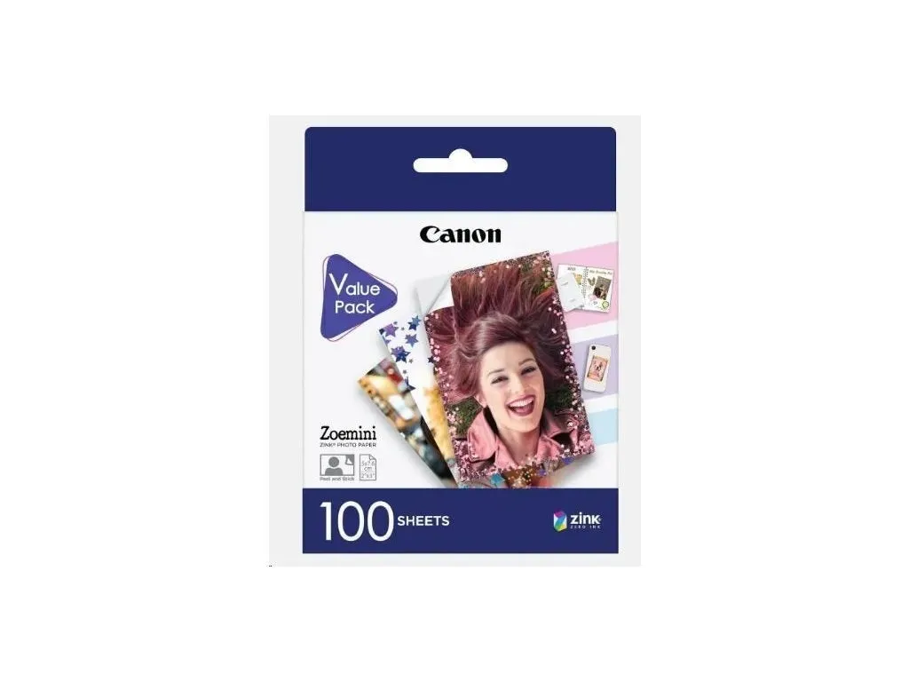 Canon Zoemini Zink Paper 100 Sh Value Pack