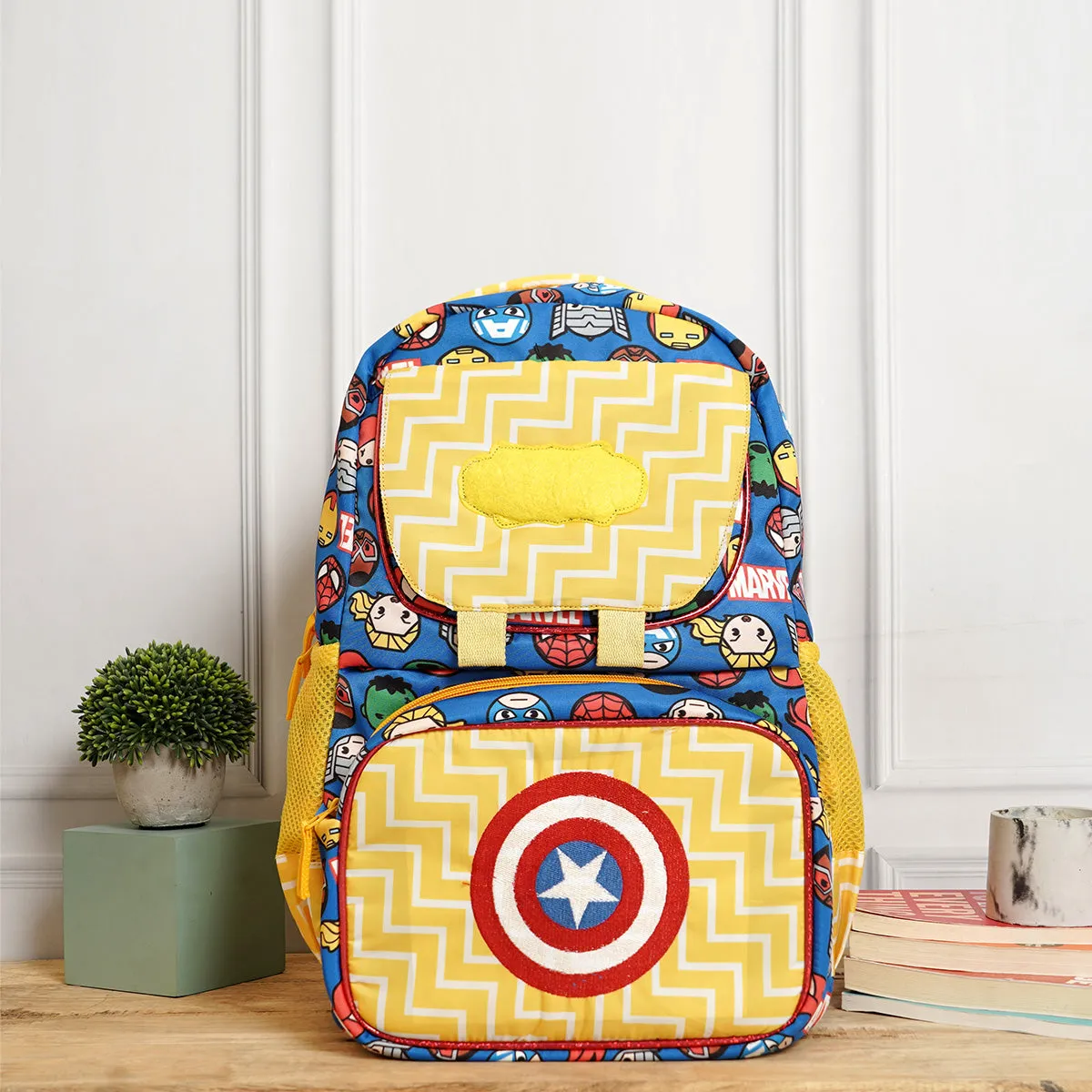 Captain America - School Essential Backpack Combo