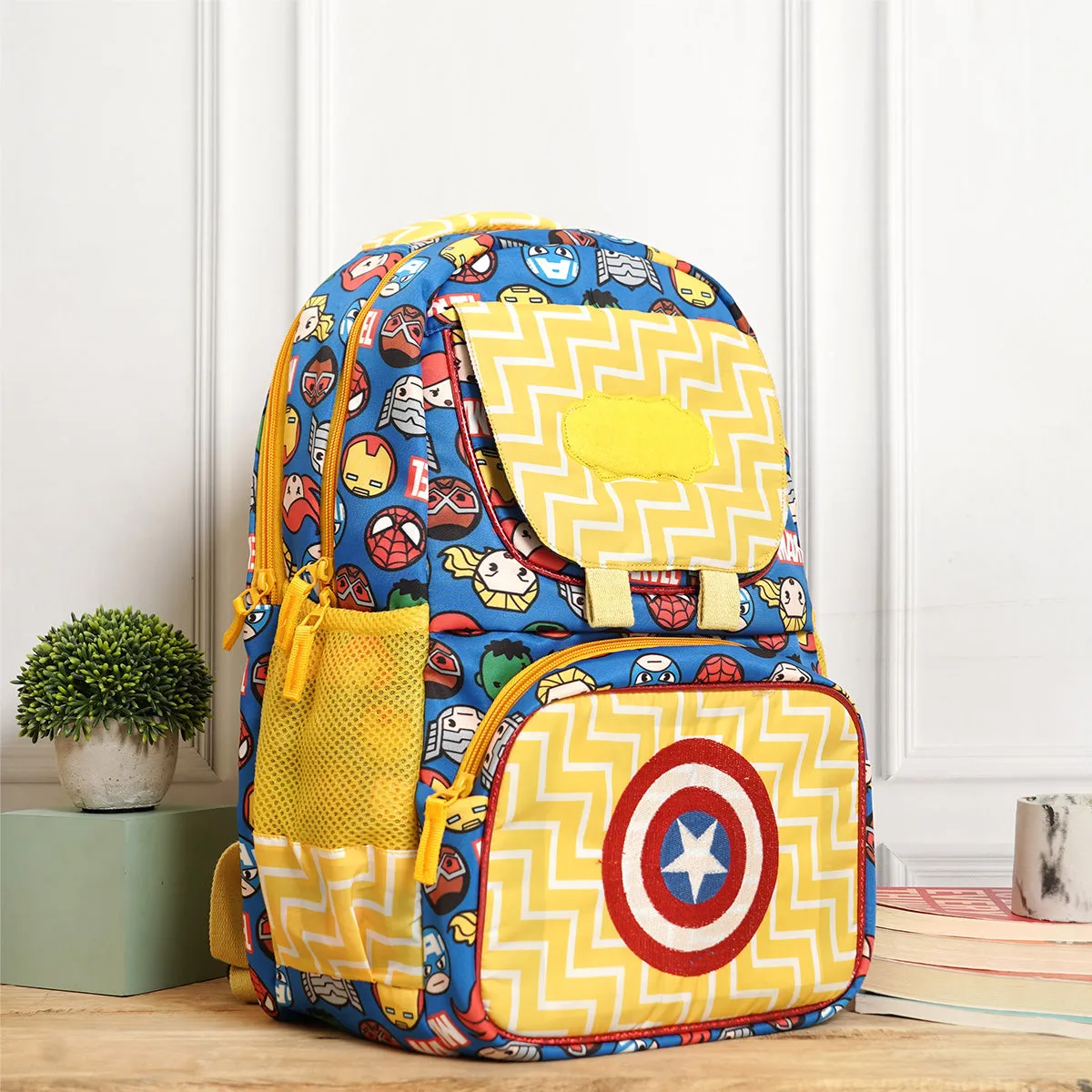 Captain America - School Essential Backpack Combo