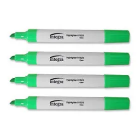 Chisel Tip Highlighters, Dozen - Green