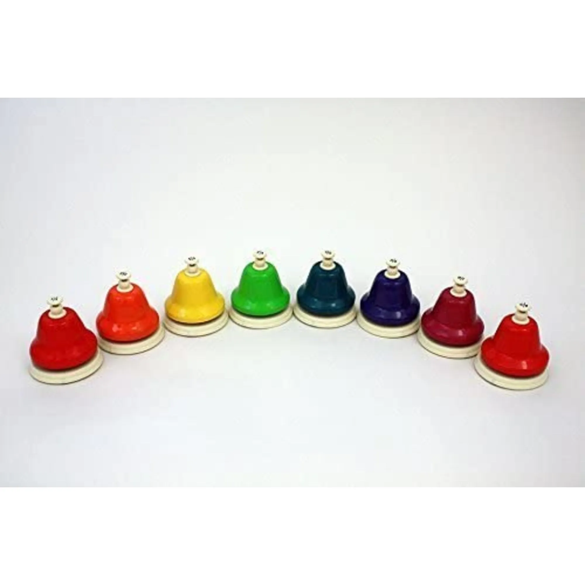 Choma-Notes Colored 5-Note Handbell Set, Chromatic Add-On Set