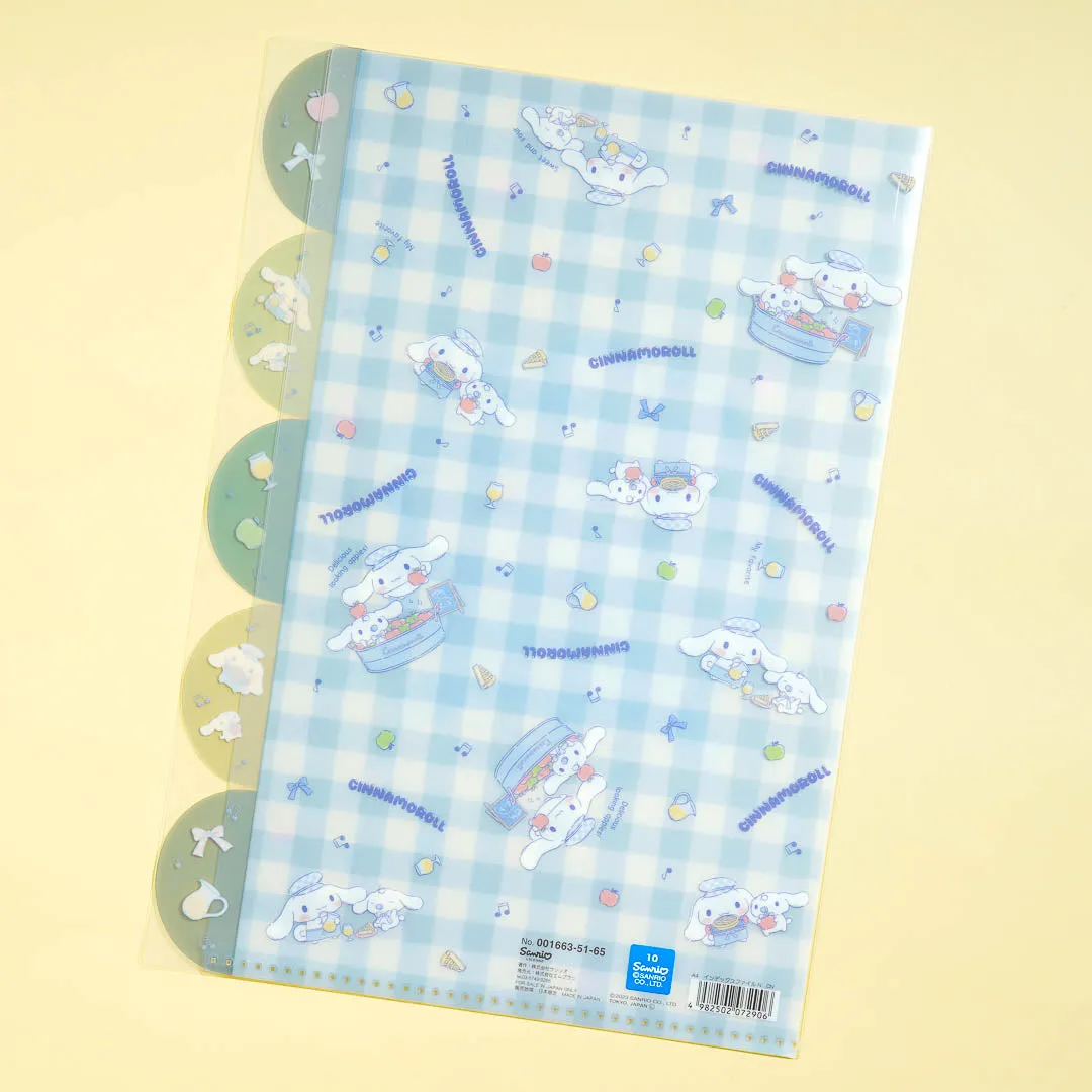 Cinnamoroll Apple Season Clear Index File Folder