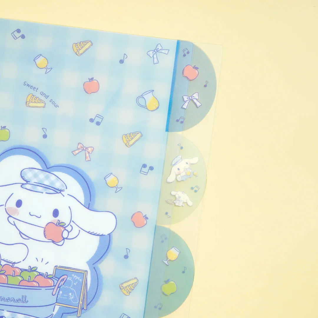 Cinnamoroll Apple Season Clear Index File Folder