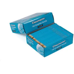 Classmaster Classroom HB Pencils Value Box (Pack of 144)