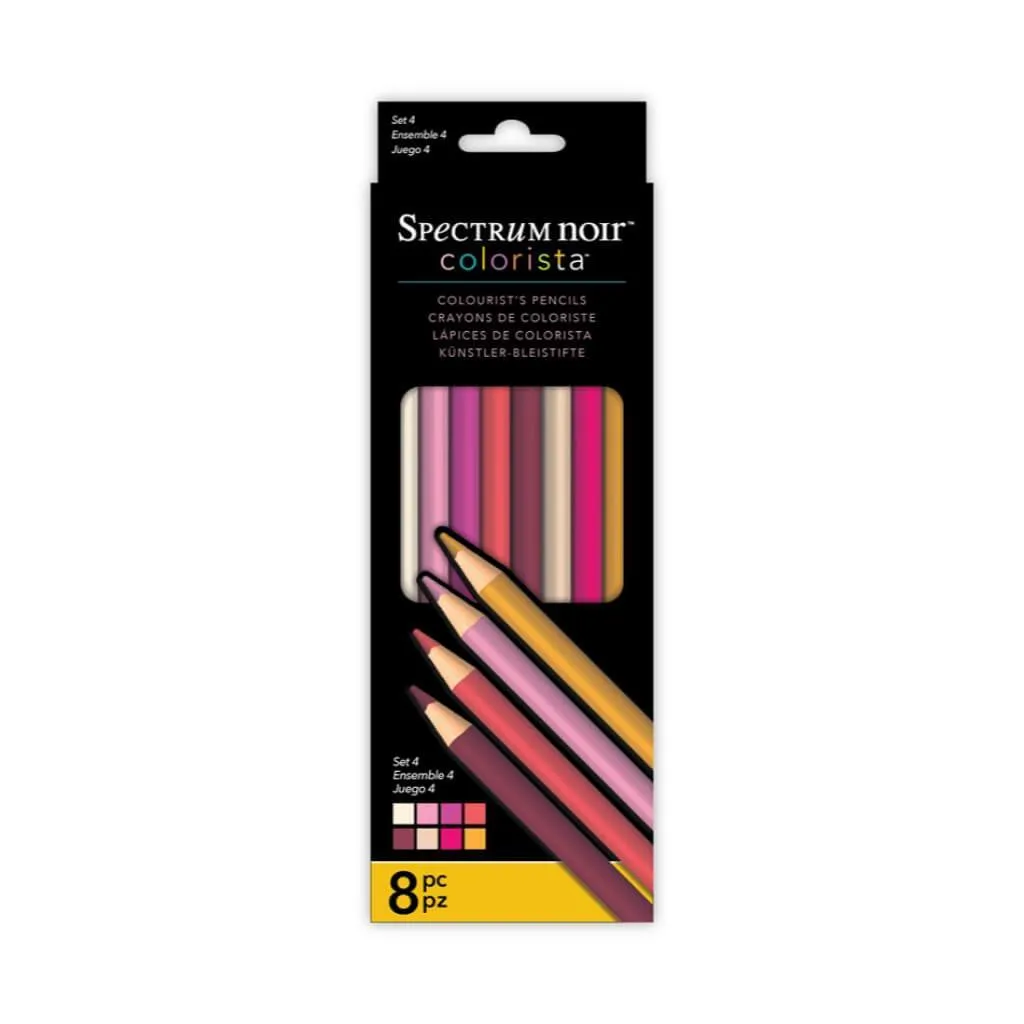 Colorista by Spectrum Noir 8 Piece Pencils Set