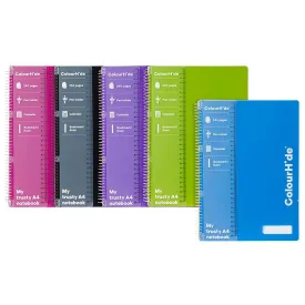 Colourhide Notebook 240 Page A4 Assorted