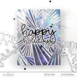 Cross Weaves 3D Embossing Folder