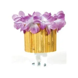 CRUISER Candy Resin/Bamboo Cute Cup Holder Purple Tiki - Purple