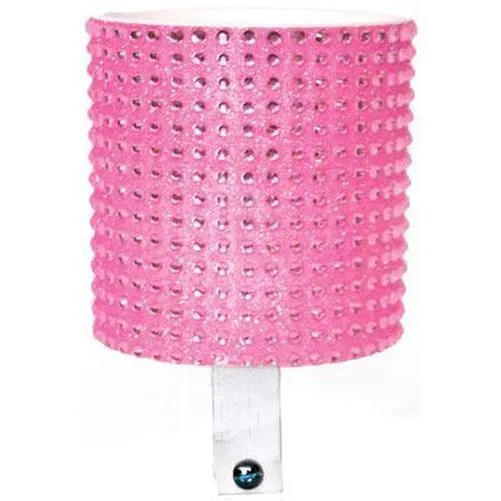 CRUISER Candy Rhinestone Resin Cup Holder Pink Rhinestones