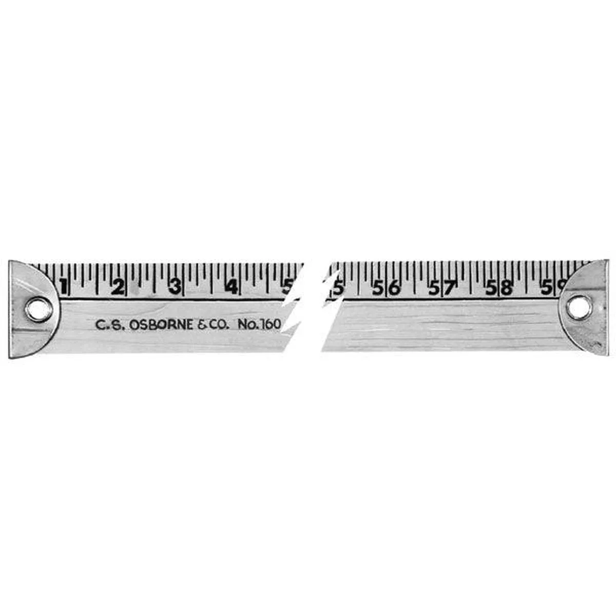 C.S. Osborne 72" Wooden Ruler - # 160-6C