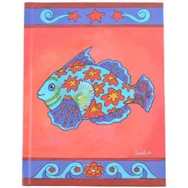 Cumberland Mosaic Fish Notebook Casebound 100 Leaf A5