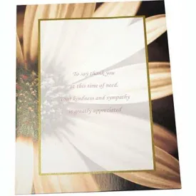 Cumberland Sympathy Pad 25 Sheets 194 X 143Mm Daisy Design