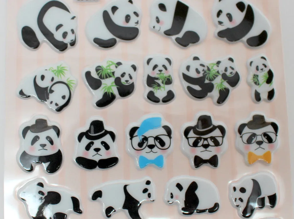 Cute Panda Stickers