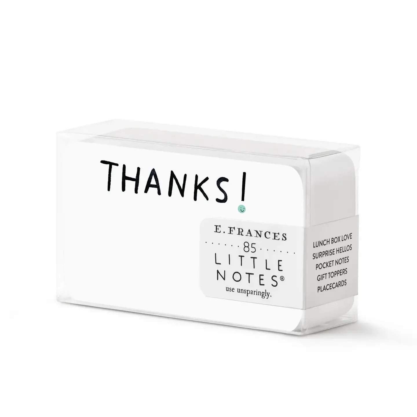 E Frances Boxed Little Notes - Thanks