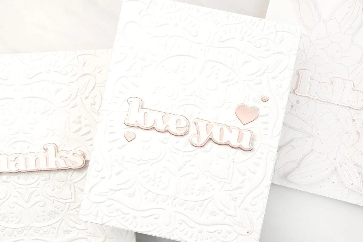 Embossing Folders: Basics to Brilliance (Class Pass Only)