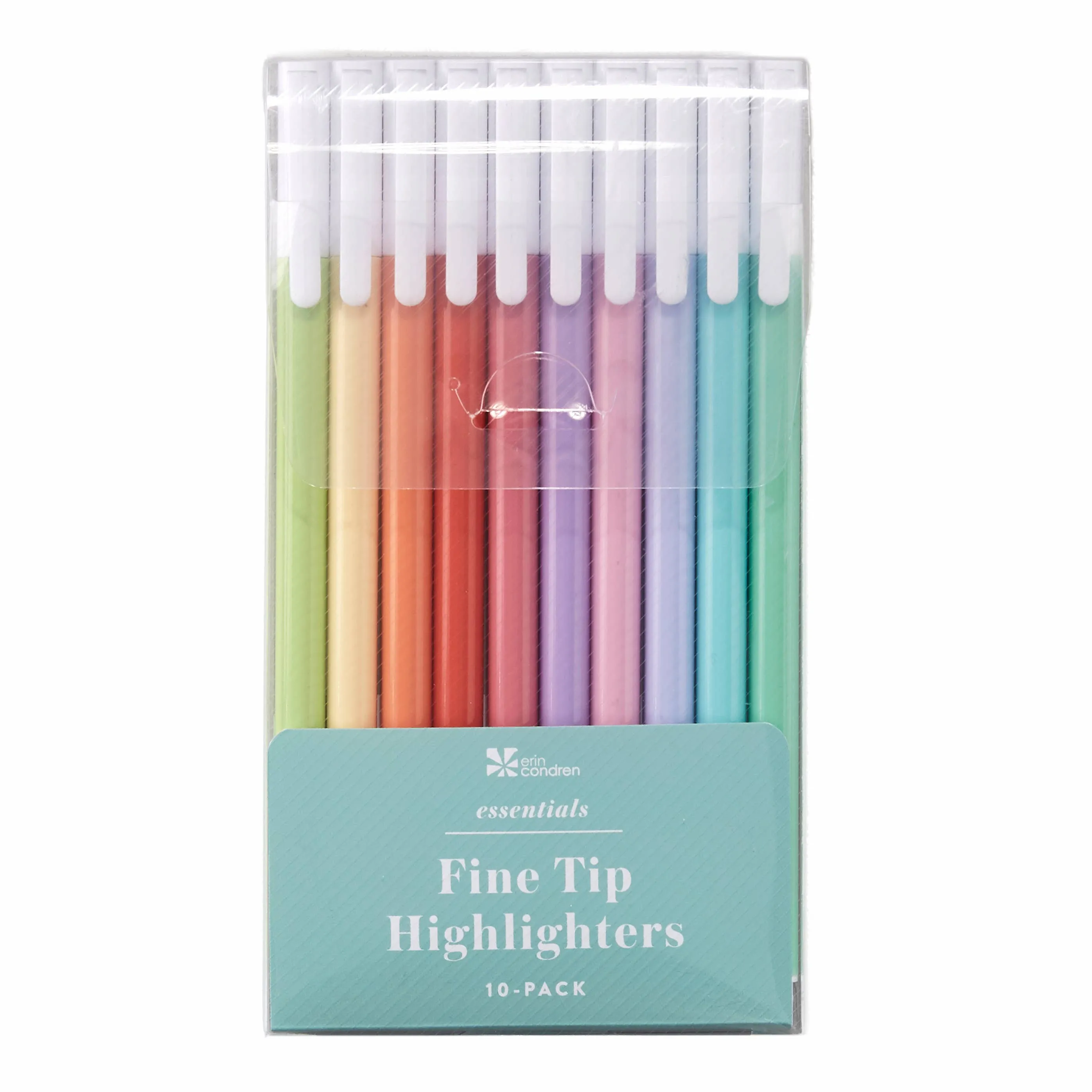 Erin Condren Essentials Fine Tip Highlighters - 10 Pack