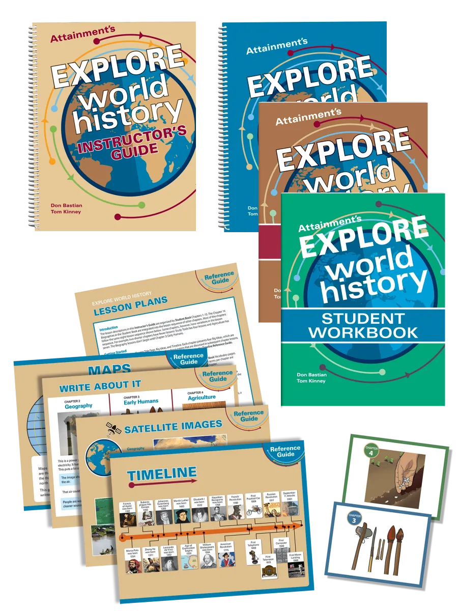 Explore World History 1st Edition Curriculum Plus