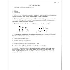 Exploring Creation With Physical Science 2nd Edition Test (Booklet)