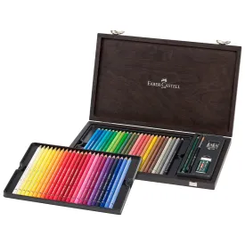 Faber-Castell Albrecht Dürer Artists' Watercolour Pencils Wooden Case of 48