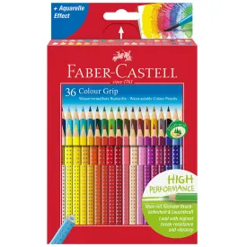 Faber-Castell Colour Grip Pencils Box of 36