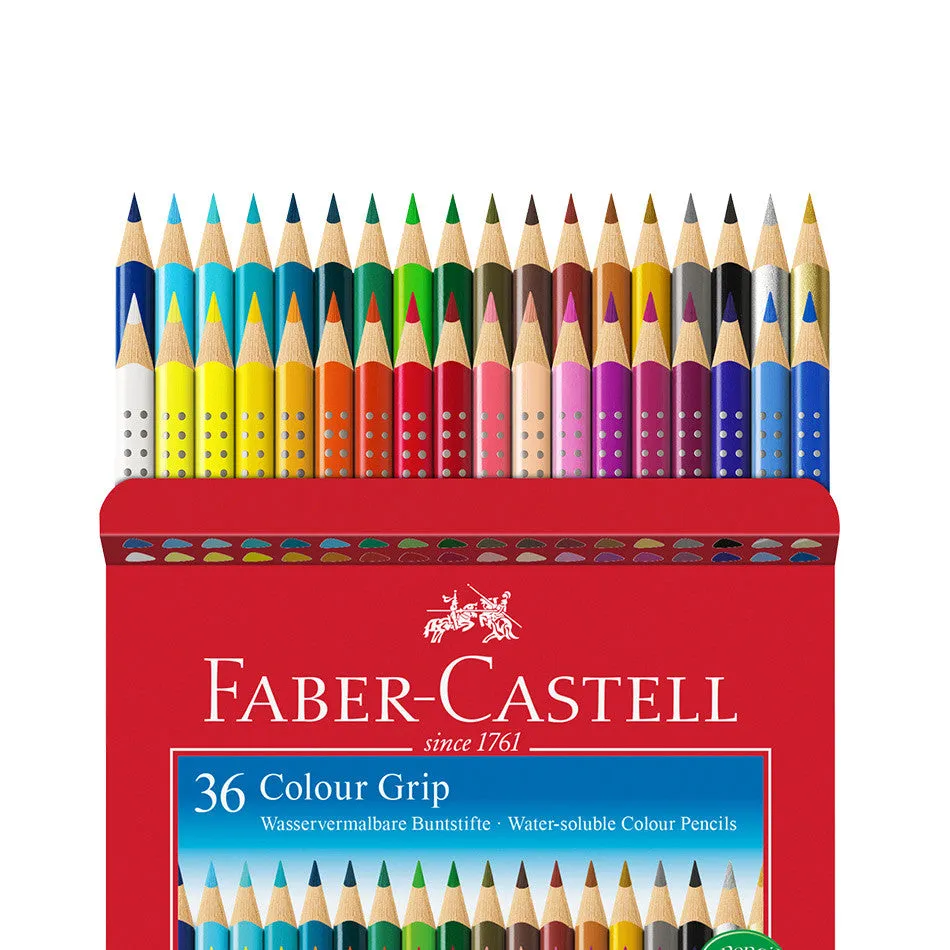 Faber-Castell Colour Grip Pencils Box of 36