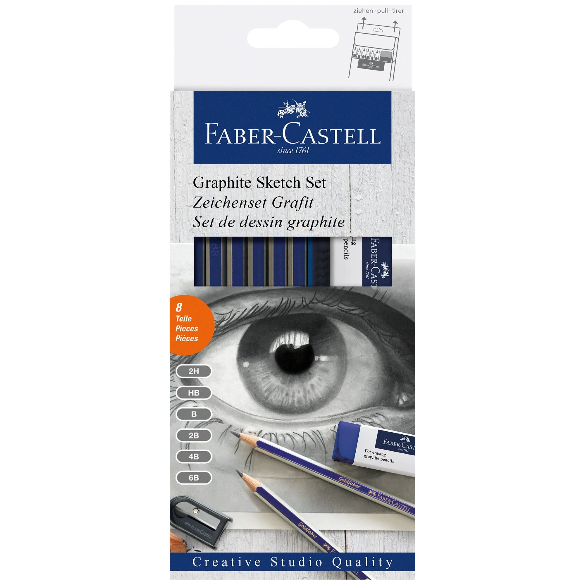 Faber-Castell Graphite Sketch Set - Goldfaber