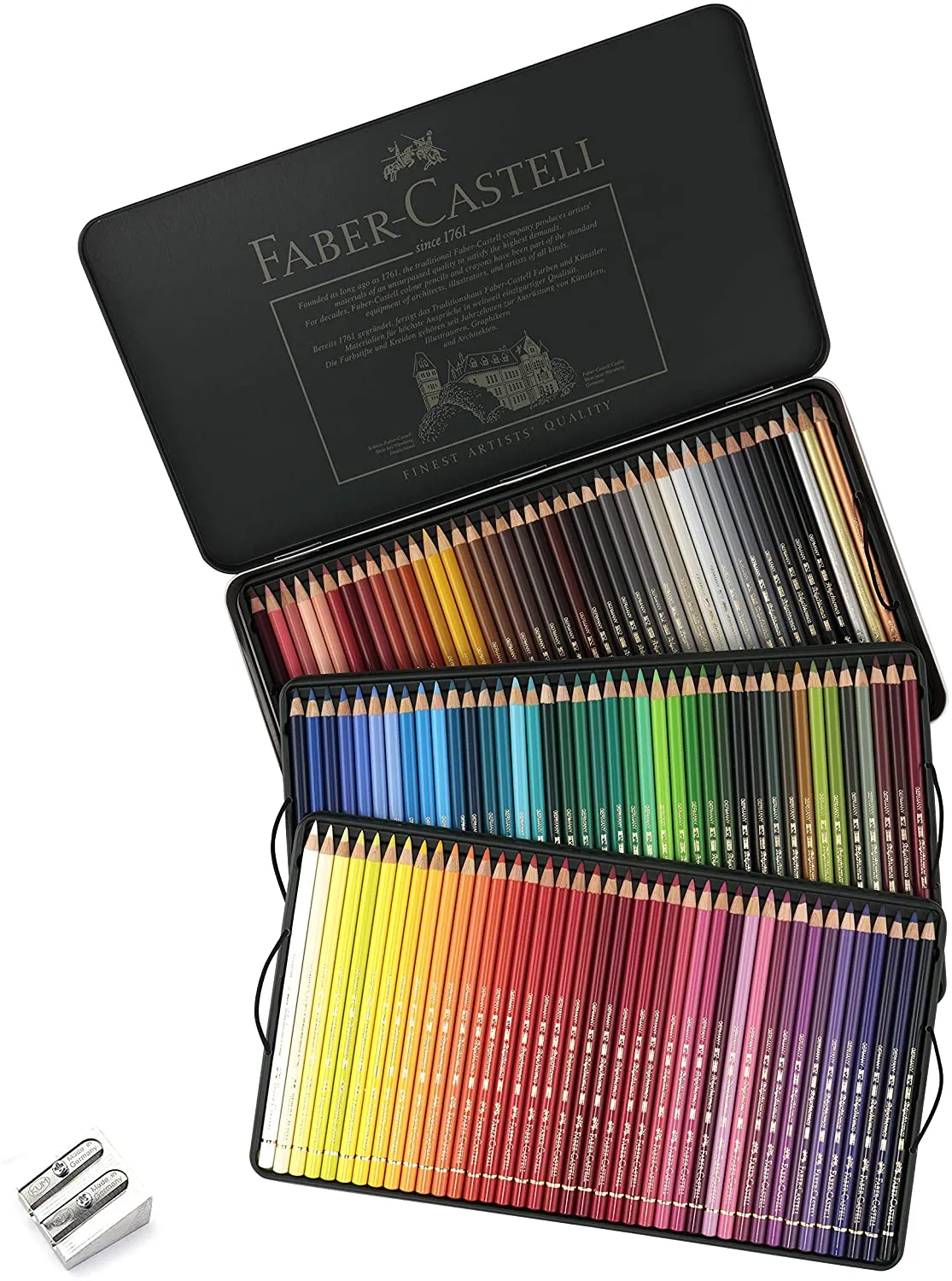 Faber-Castell Polychromos Artist Coloured Pencil Sets 24pc