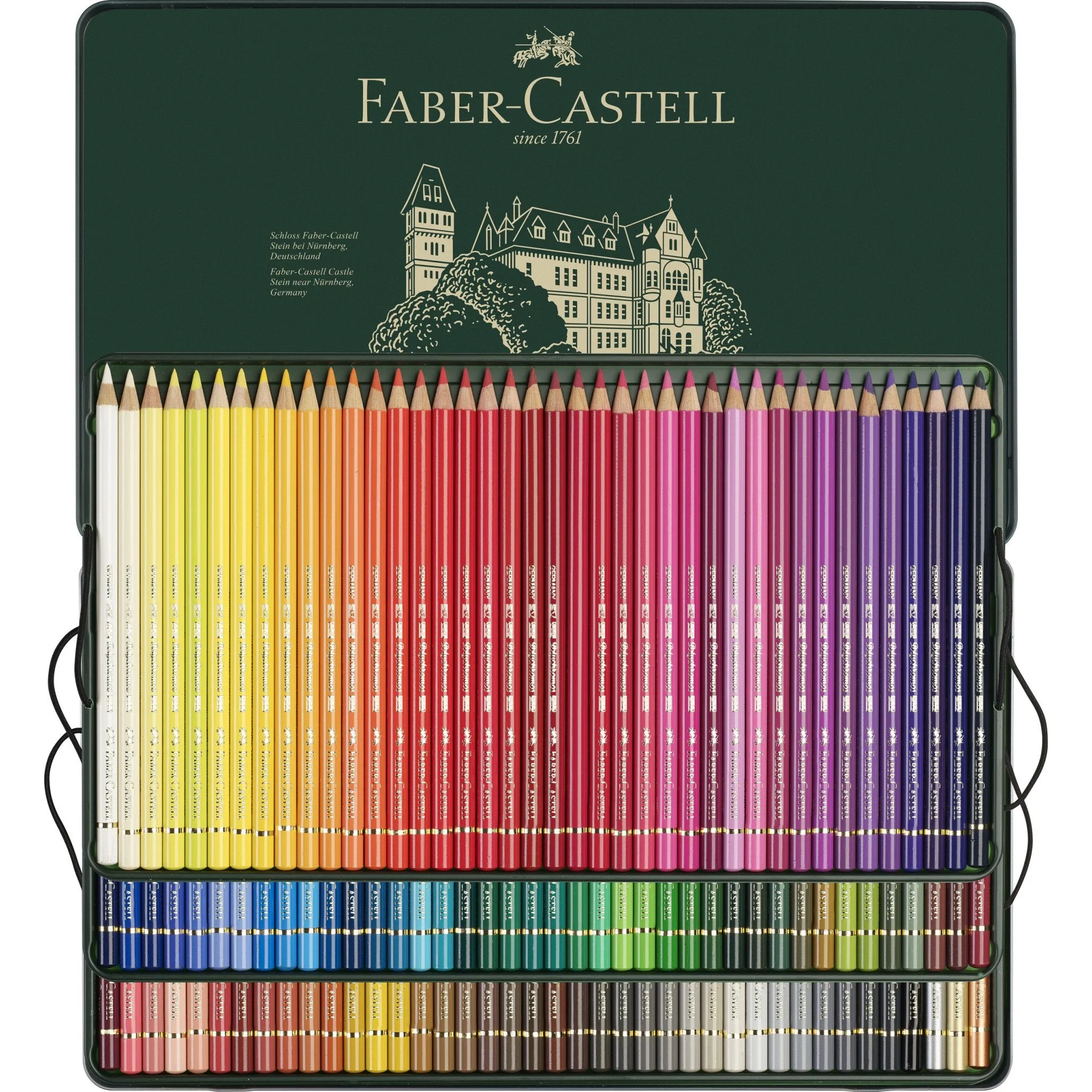 Faber-Castell Polychromos Artist Coloured Pencil Sets 24pc