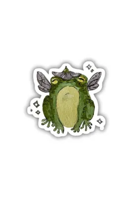 Fairy Frog Sticker