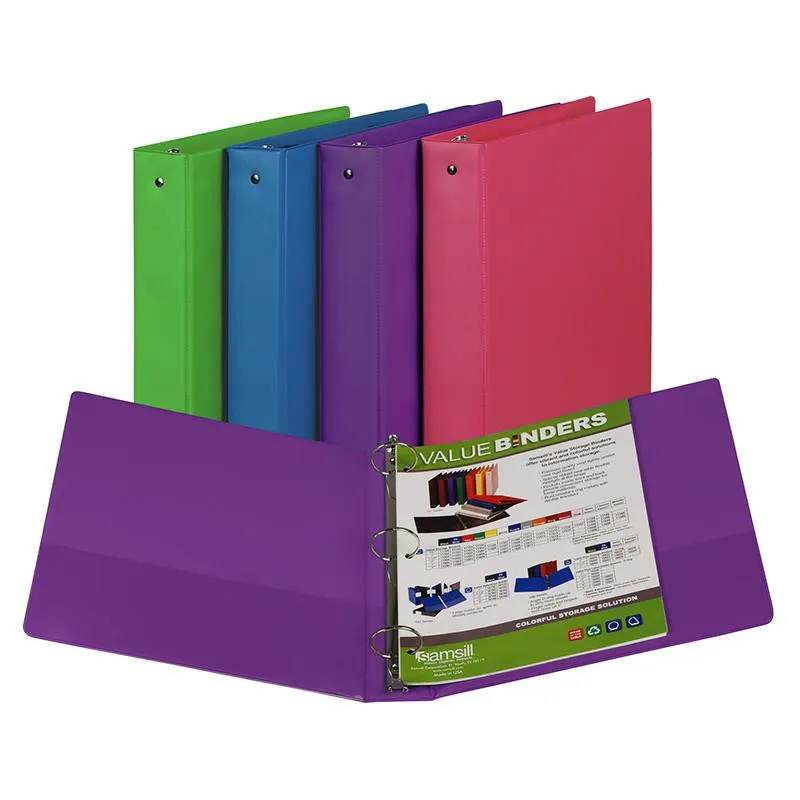 FASHION COLOR BINDER 2IN CAPACITY