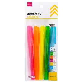 Fluorescent Pen - 5Pcs